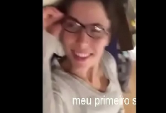 Brasileira amadora dando o cu