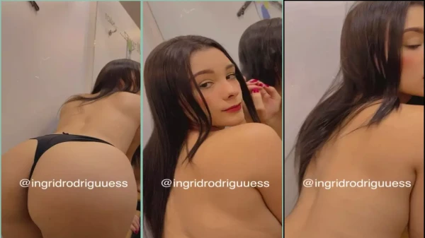 Ingrid Rodrigues, toda soltinha e cheia de charme, se exibindo de jeito irresistível