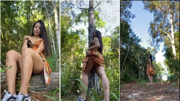 Vídeo da ellenzinha mostrando tudo no matão
