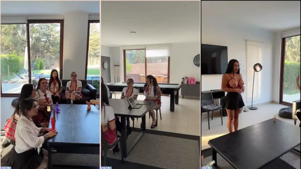 A Agrimiaw e suas amigas fizeram um filme de sexo lésbico
