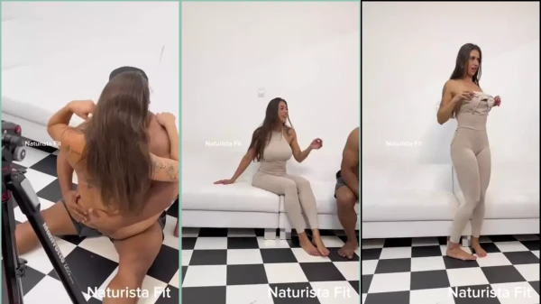 Naturista Fit no pornô bem quente com ator safado