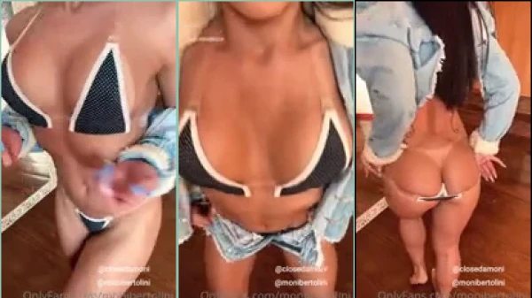 Moni Bertonlini toda despida, mostrando seu corpo de dá gosto!